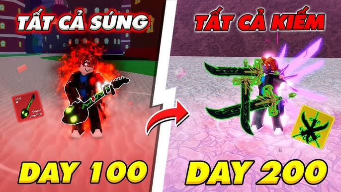 Cày Thuê Kiếm + Súng + Phụ Kiện